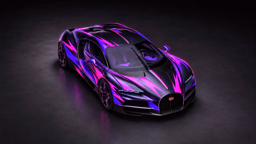 Custom Bugatti Tourbillon Hypercar — desktop and phone wallpaper, free download