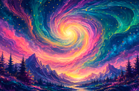 WQXGA широкоформатные и Apple MacBook Air 13 Aurora wallpapers (2560x1600): aurora, mountains, river, forest
