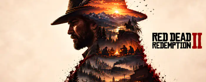 5K2K UltraWide 21:9 обои постер (5120x2160): Артур Морган, Red Dead Redemption 2, постер, ковбой