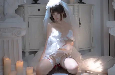 Makeup Wallpapers for Samsung Galaxy Tab (1920x1920): cosplay, Chunmomo, bride, woman