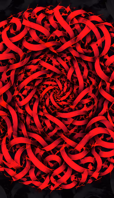 Pattern Wallpapers for Samsung Galaxy Z Flip6, Motorola Razr 2025 (1080x2640): Calligraffiti, circle, lines, contrast