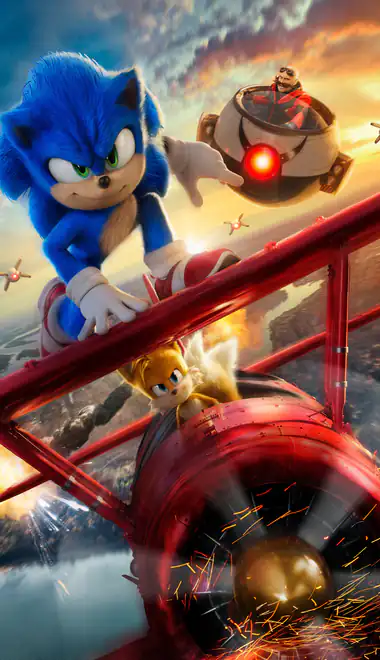 Explosion Wallpapers for iPhone 15 Pro Max/14 Pro Max (1290x2796): Sonic, airplane, drone, explosion