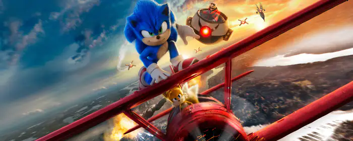 5K2K UltraWide 21:9 Action wallpapers (5120x2160): Sonic, airplane, drone, explosion