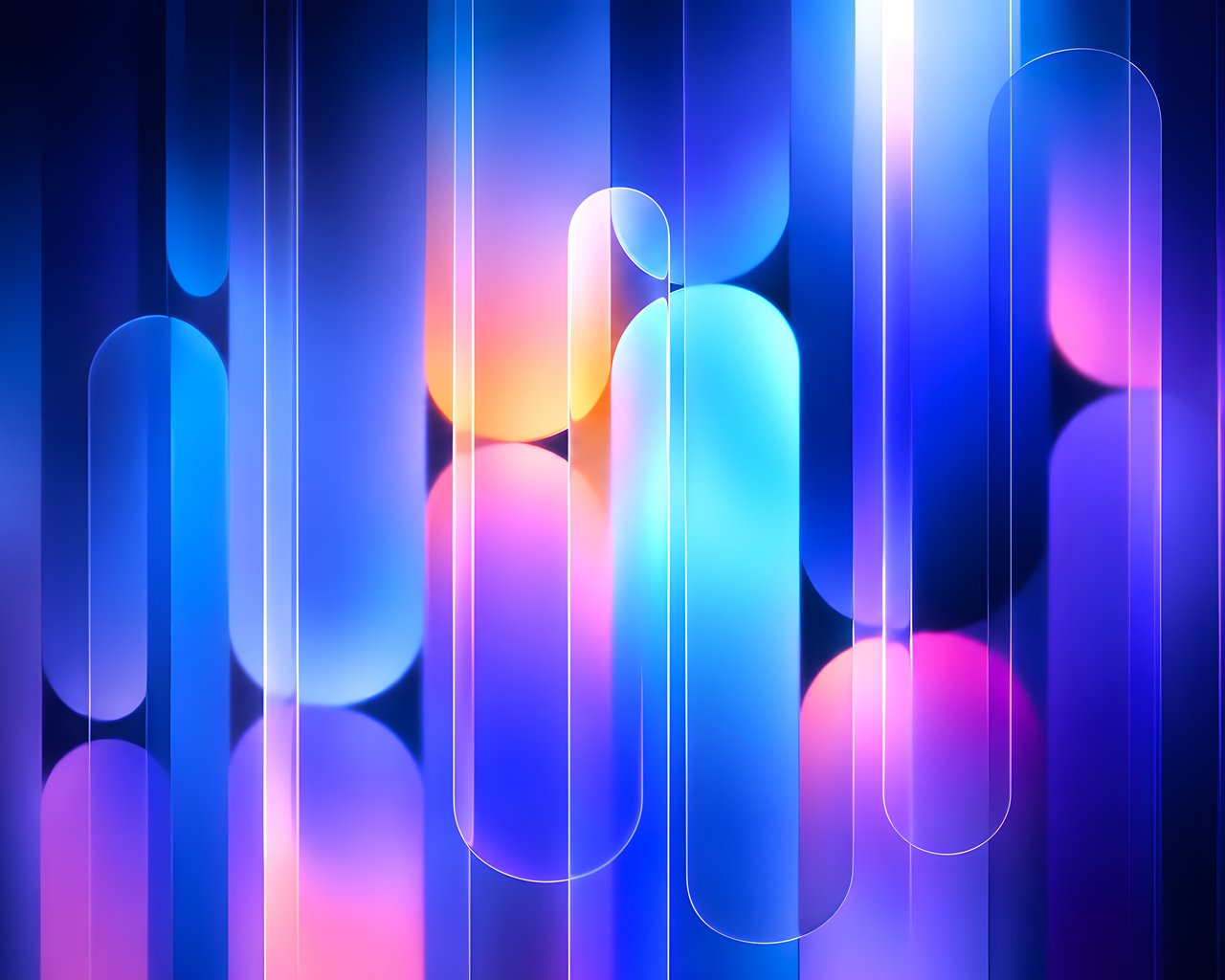 Neon Gradient Capsules - SXGA wallpapers in 1280x1024 resolution