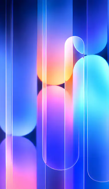 Обои свет для Samsung, Honor, Sony (1080x1920): градиент, линии, геометрия, неон