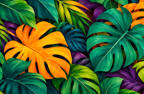 Nature wallpapers: monstera, tropics, jungles, leaves