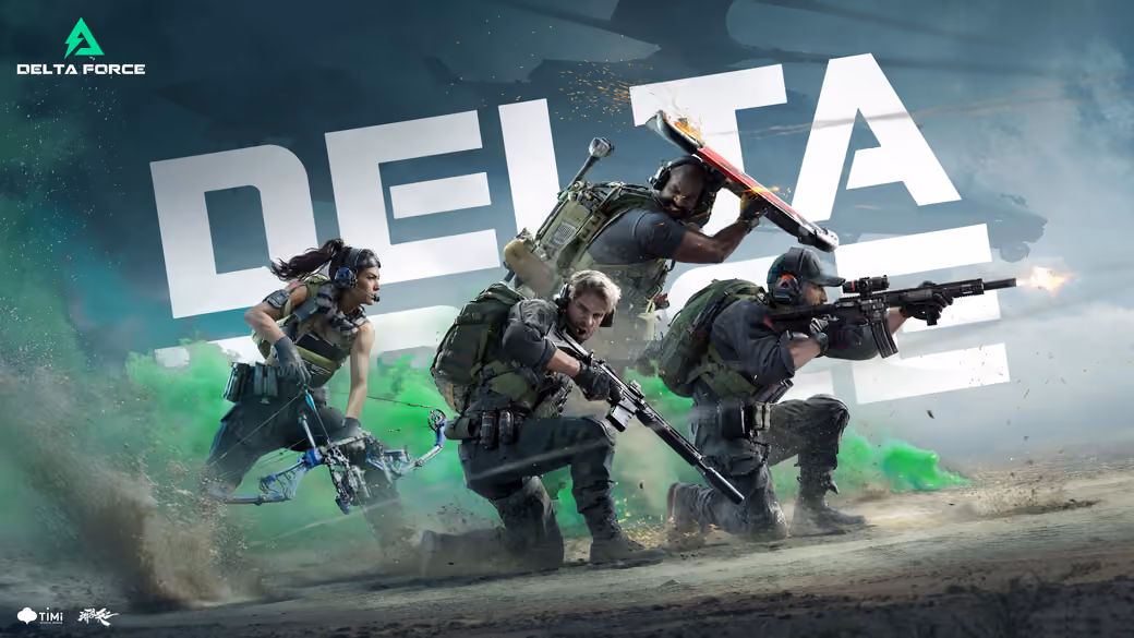 Команда Delta Force 2025 с оружием - XVGA обои в разрешении 1024x768