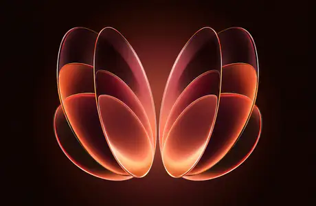Microsoft Surface 12.4″ wallpapers (1536x1024): petals, gradient, geometry, glow