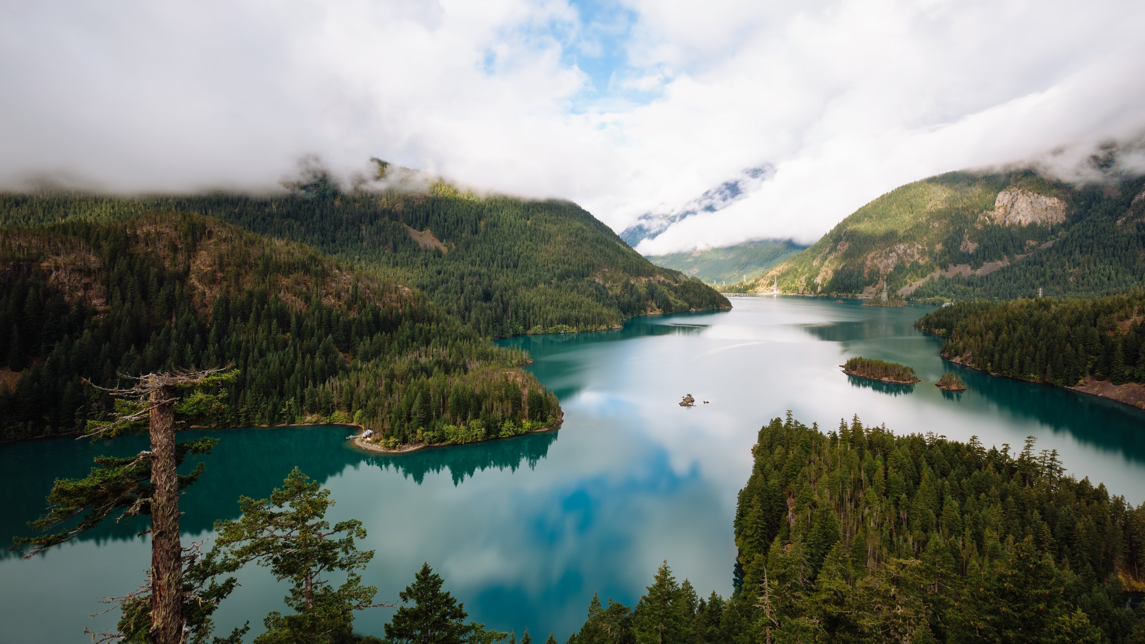 North Cascades Mountain Landscape - 4K PC Wallpapers in 3840x2160 resolution