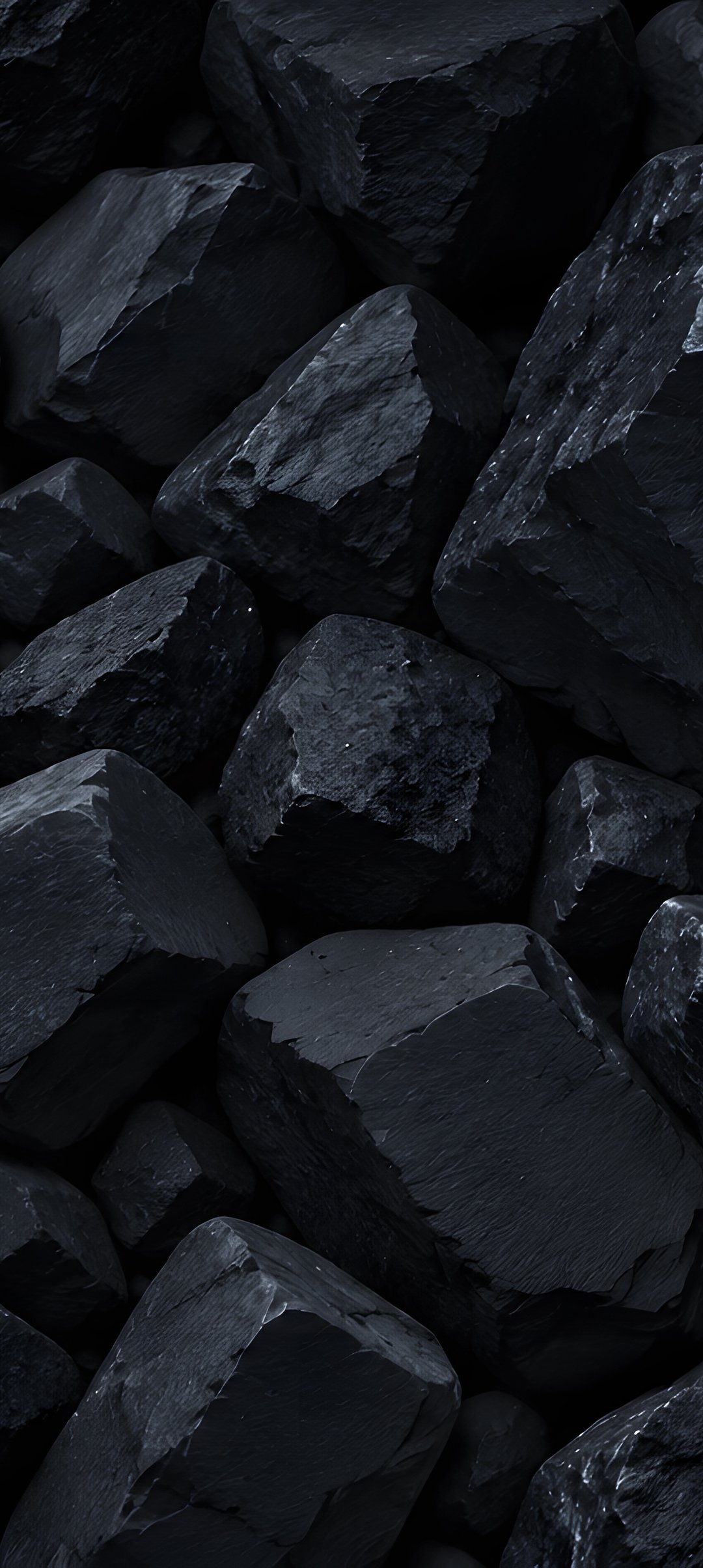 Dark Stones with Rough Texture - Wallpapers for Samsung Galaxy A13/A14/A53, Realme 12 Pro 5G, POCO M5 in 1080x2408 resolution