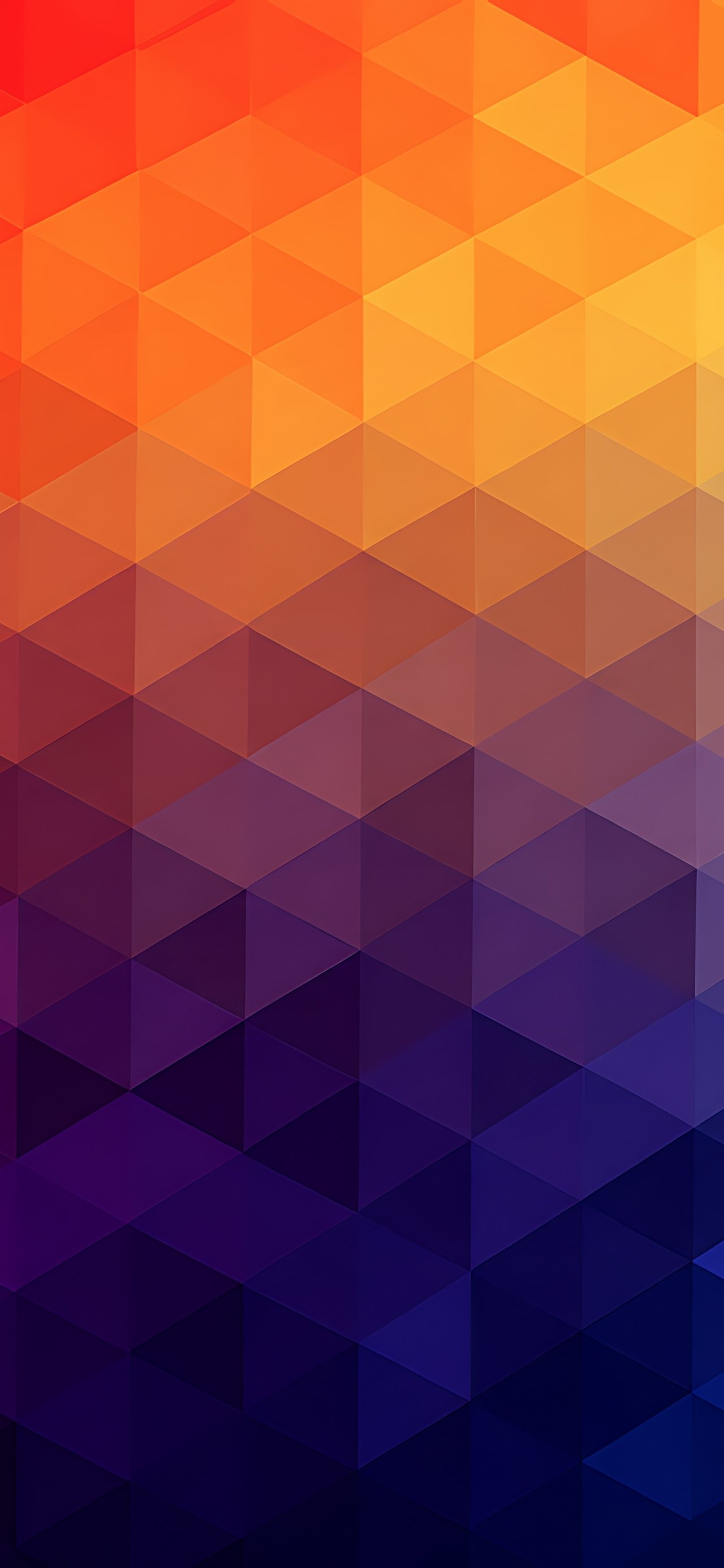Gradient mosaic in low poly - Wallpapers for Xiaomi 15T in 1280x2772 resolution