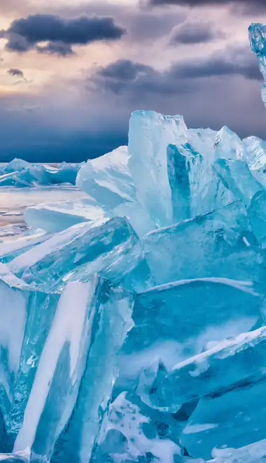 Wallpapers for Samsung, HTC, Sony (540x960): winter, ice, glacier, snow