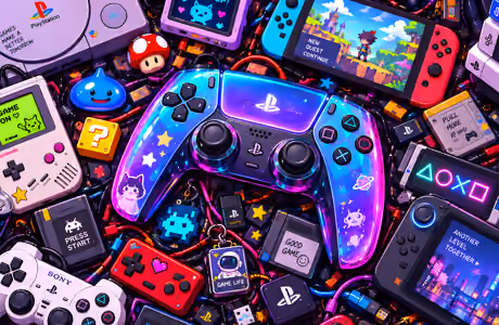 Games wallpapers: PlayStation 5, Nintendo Switch, controller, gaming