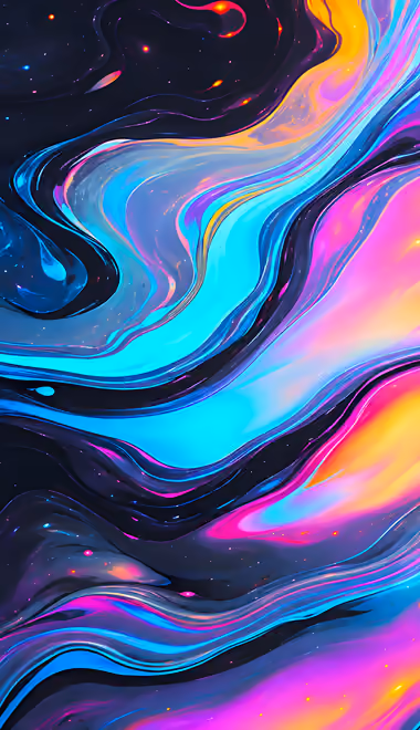 Energy Wallpapers for Xiaomi Redmi 14C, POCO C71/C75/M7, Infinix Note 8 (720x1640): waves, spectrum, gradient, neon