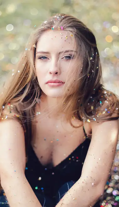 People wallpapers: woman, blonde, model, glitter