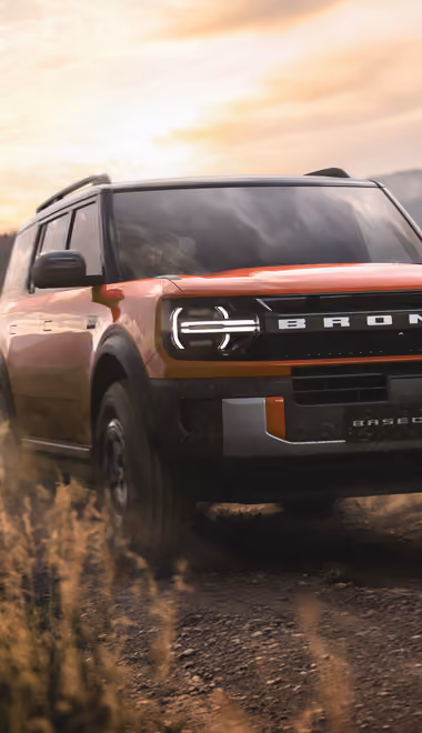 Обои для iPhone 5/5S/5C/SE (640x1136): Ford Bronco, горы, бездорожье, пыль