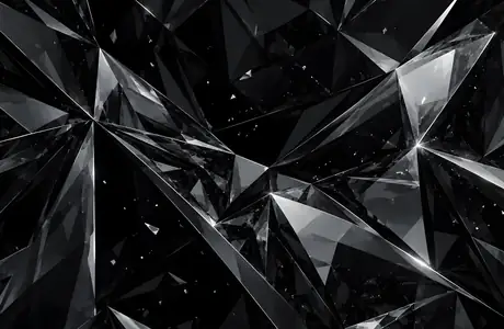 XVGA wallpapers (1024x768): low poly, glass, crystals, shards