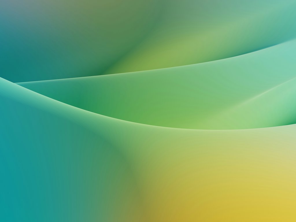 Smooth waves with a green gradient - XVGA wallpapers in 1024x768 resolution