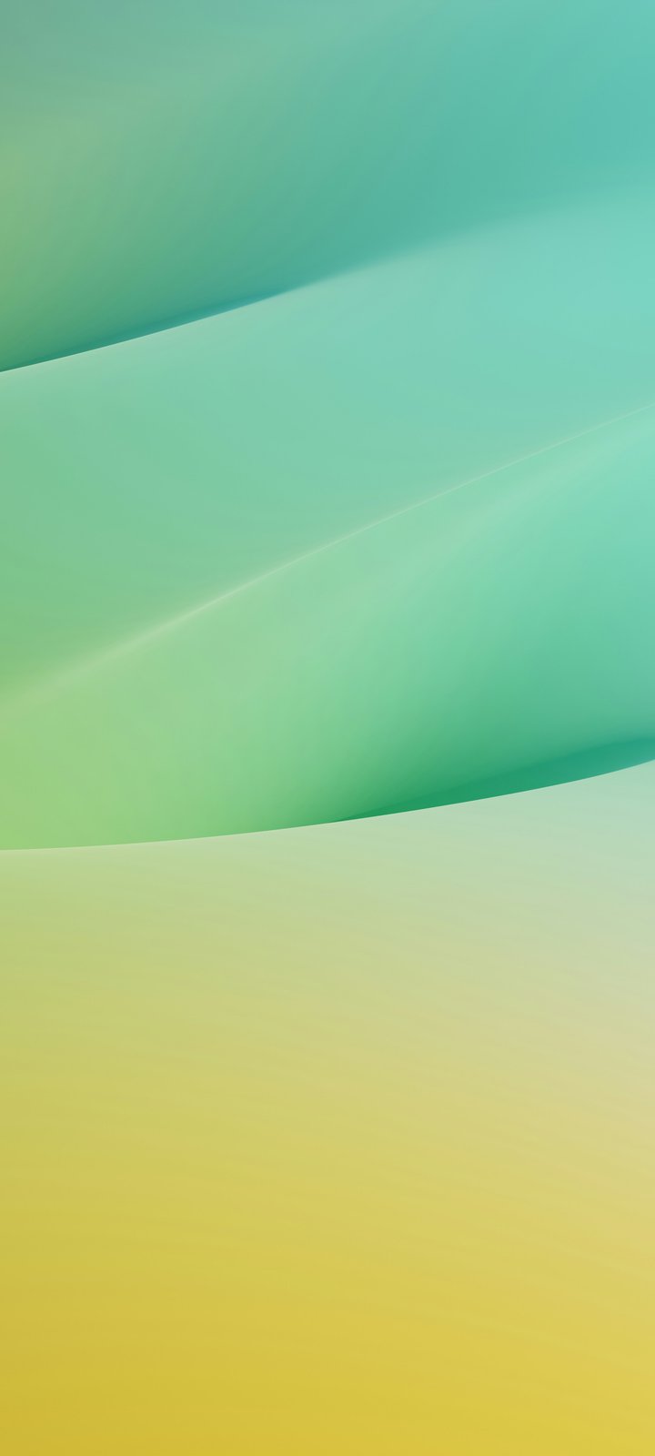 Smooth waves with a green gradient - Wallpapers for Xiaomi Redmi 10C/C40/C51, Samsung Galaxy A12/A02s/A03/M12 in 720x1600 resolution
