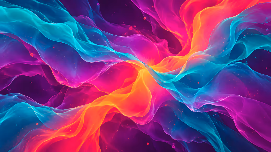 Colorful Abstract Wave Pattern - 5K wallpapers in 5120x2880 resolution