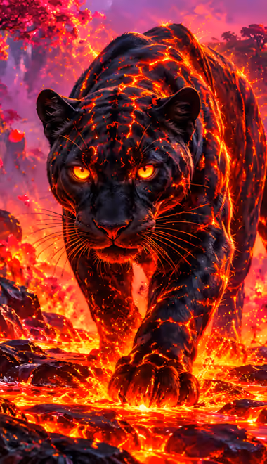 Flowers Wallpapers for iPhone 15 Pro Max/14 Pro Max (1290x2796): Black Panther, lava, jungles, stones