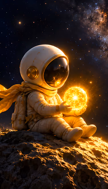 Planet Wallpapers for TECNO/Infinix (1080x2460): astronaut, planet, lamp, asteroid