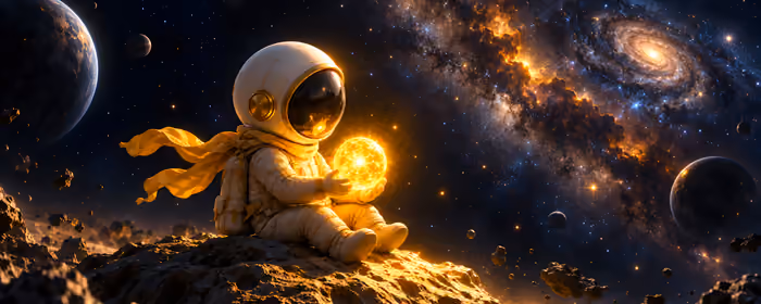 UltraWide 21:9 Universe wallpapers (2560x1080): astronaut, planet, lamp, asteroid