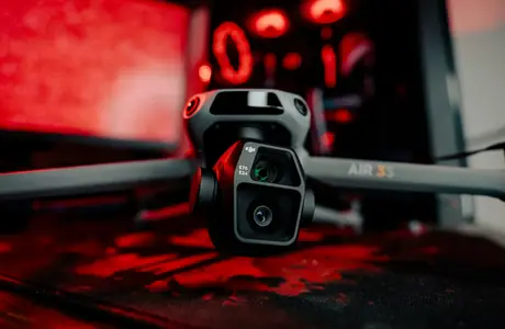 Technology wallpapers: DJI Air 3S, quadcopter, drone, camera