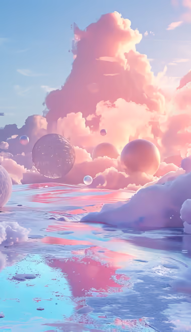 Nature wallpapers: clouds, sky, planet, reflection