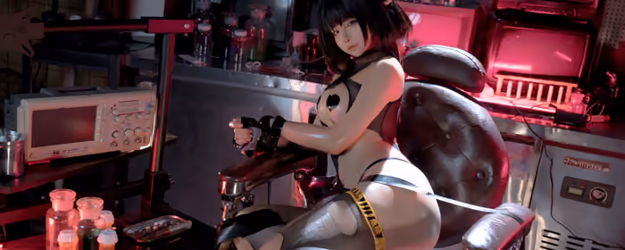 UltraWide 32:9 Brunette wallpapers (3840x1080): cosplay, Chunmomo, Jane Doe (ZZZ), Zenless Zone Zero