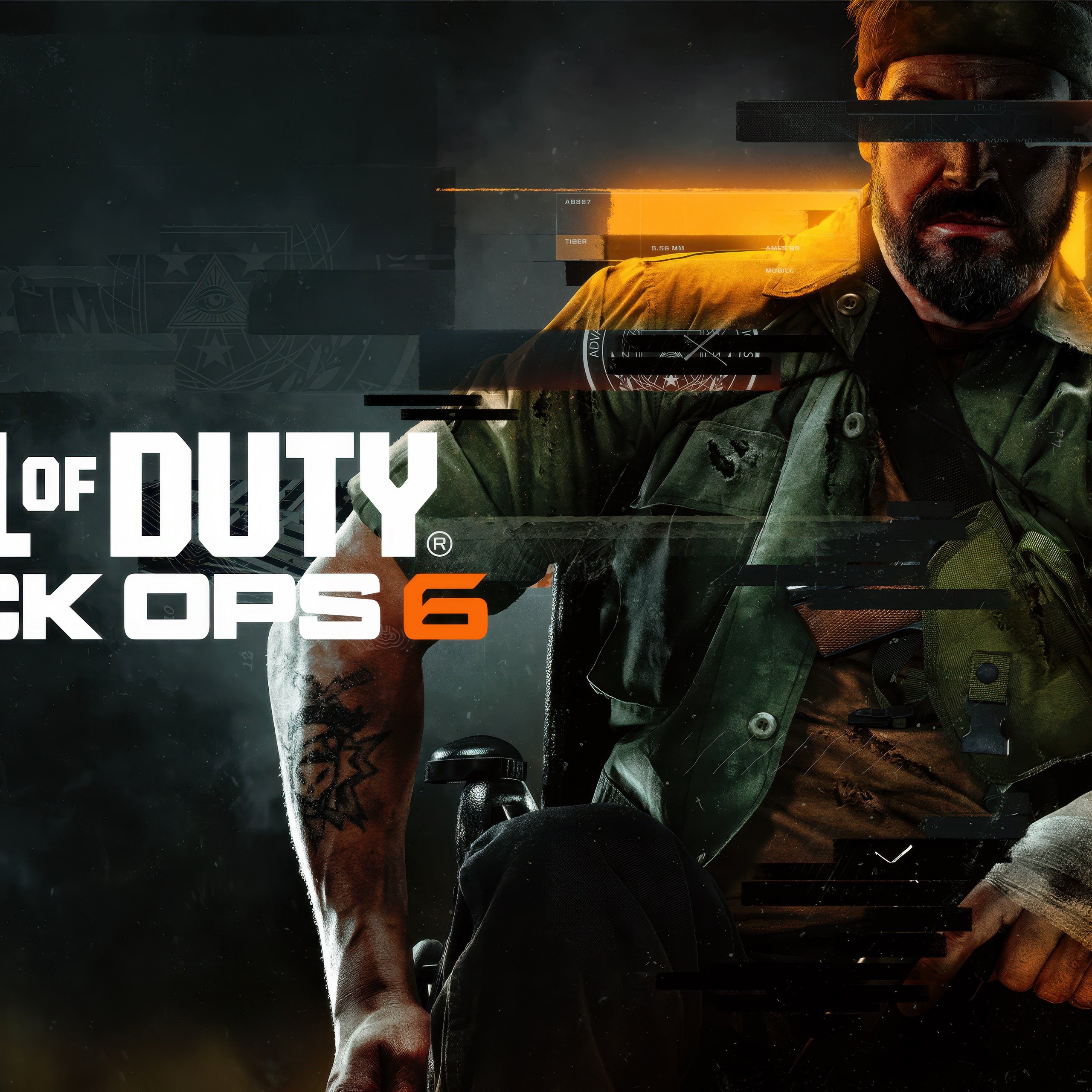 Woods from Call of Duty Black Ops 6 - Wallpapers for Samsung Galaxy Tab S9 FE+/Tab S11, Xiaomi Pad 5, Redmi Pad 2 Pro, POCO Pad in 2560x2560 resolution