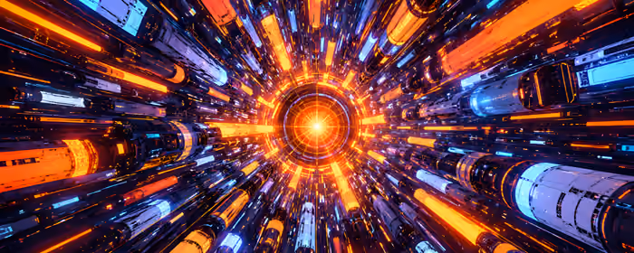 Dual Monitor Wallpapers Energy (7680x2160): portal, warp, speed, energy