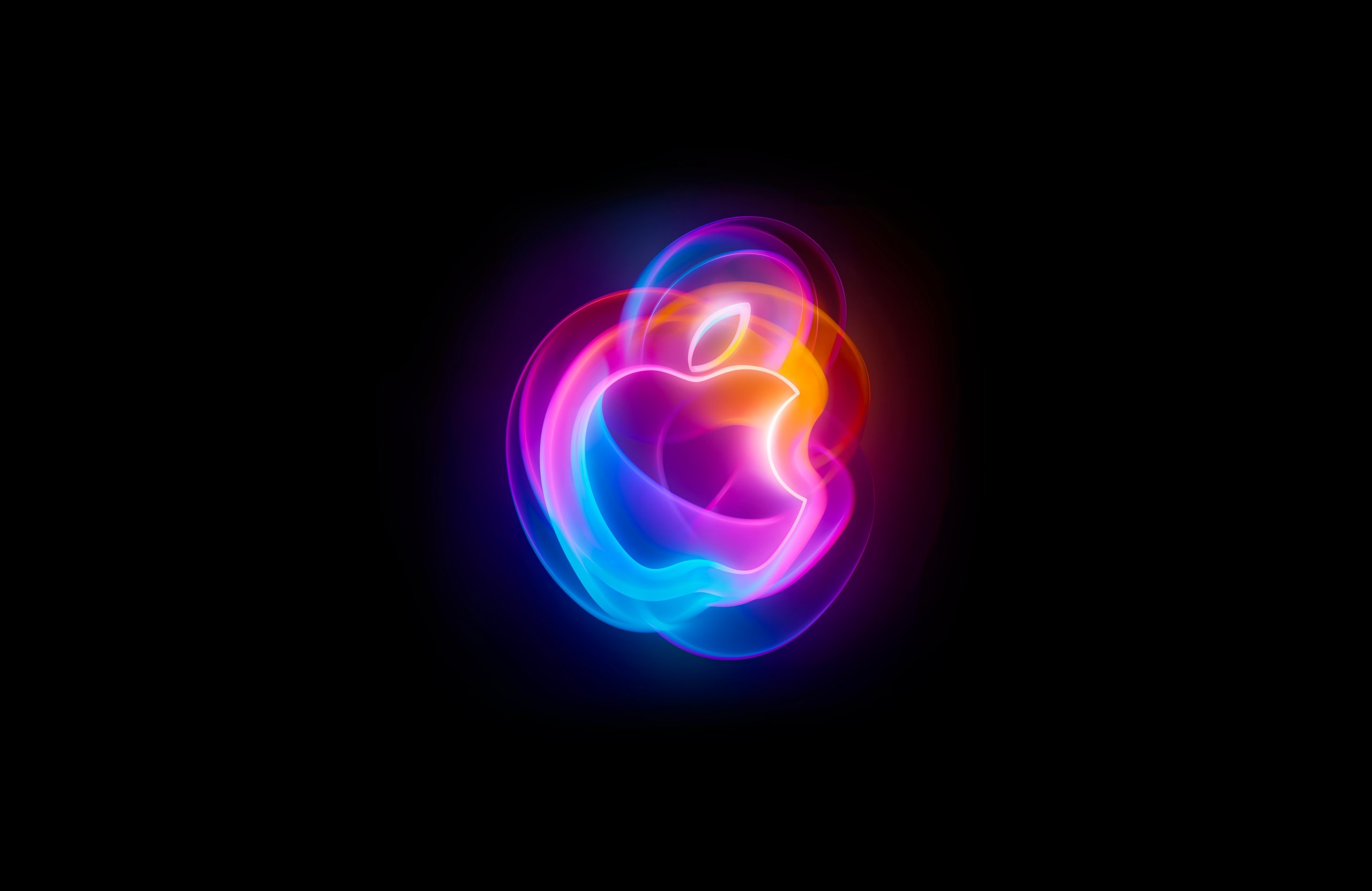 Логотип Apple Event - Обои для Apple MacBook Air 13 M2″ в разрешении 2560x1664