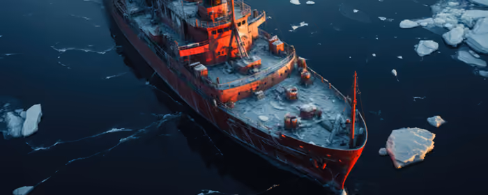 Обои технологии: корабль, ледокол, море, мороз