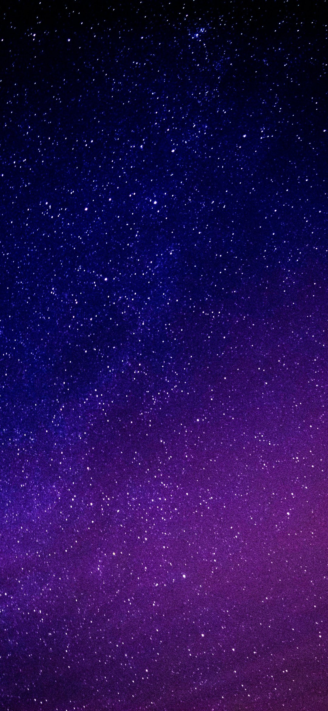Star-filled night sky with galaxy - Wallpapers for iPhone 12 mini/13 mini, Samsung Galaxy S24/S24 FE/S25/S25 FE/S26/A55/A56/A35/A26/A16/M15, Xiaomi, Sony Xperia in 1080x2340 resolution