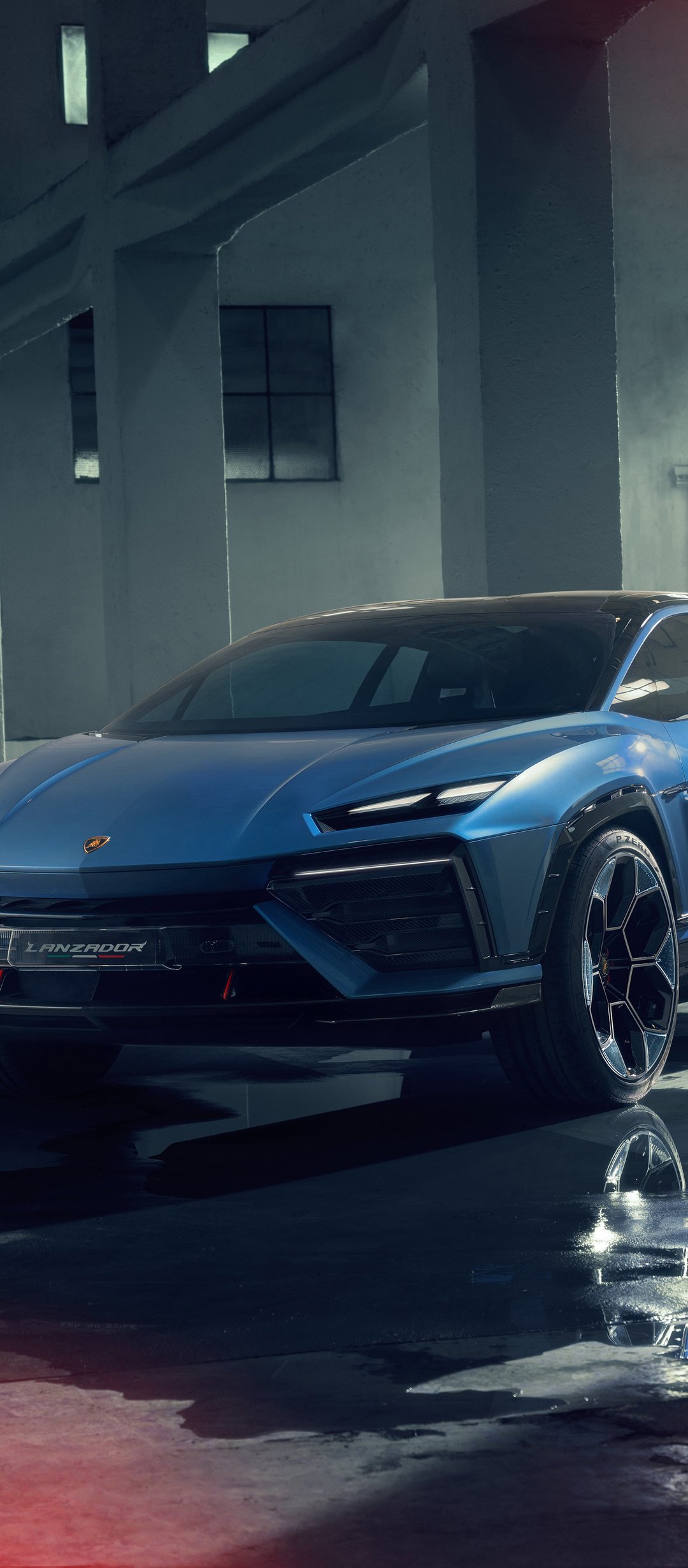 Lamborghini Lanzador front view - Wallpapers for TECNO/Infinix in 1080x2460 resolution