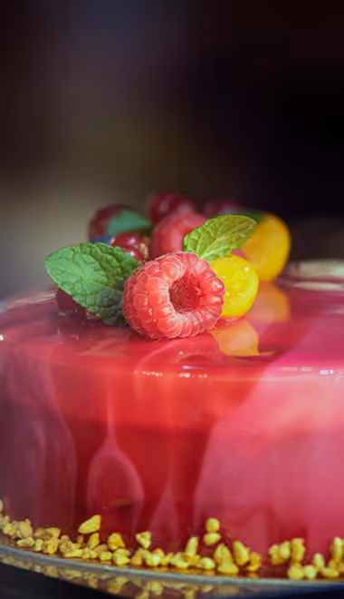 Cream Wallpapers for HTC/BlackBerry (480x640): cake, dessert, berries, pastry