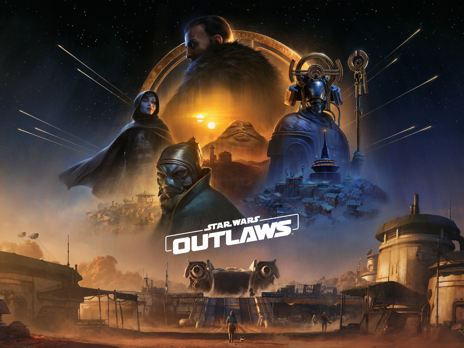 Star Wars Outlaws characters - UXGA wallpapers in 1600x1200 resolution