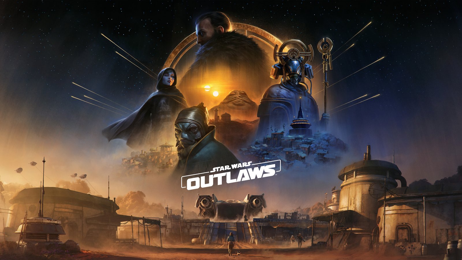 Star Wars Outlaws characters - wXGA++ wallpapers in 1600x900 resolution