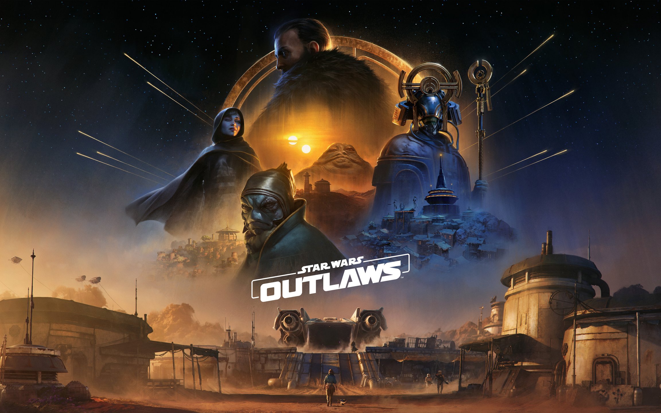 Star Wars Outlaws characters - Wallpapers for Apple MacBook 12″ in 2304x1440 resolution