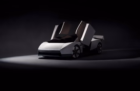 XGA+ обои машины (1152x864): Tesla Roadster, гиперкар, электромобиль, раздвижные двери