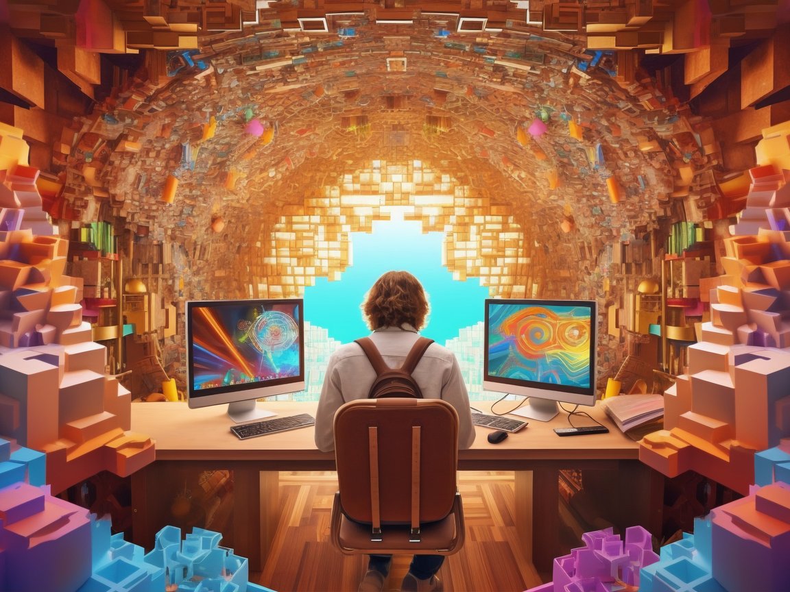 Creative workspace - XGA+ wallpapers in 1152x864 resolution