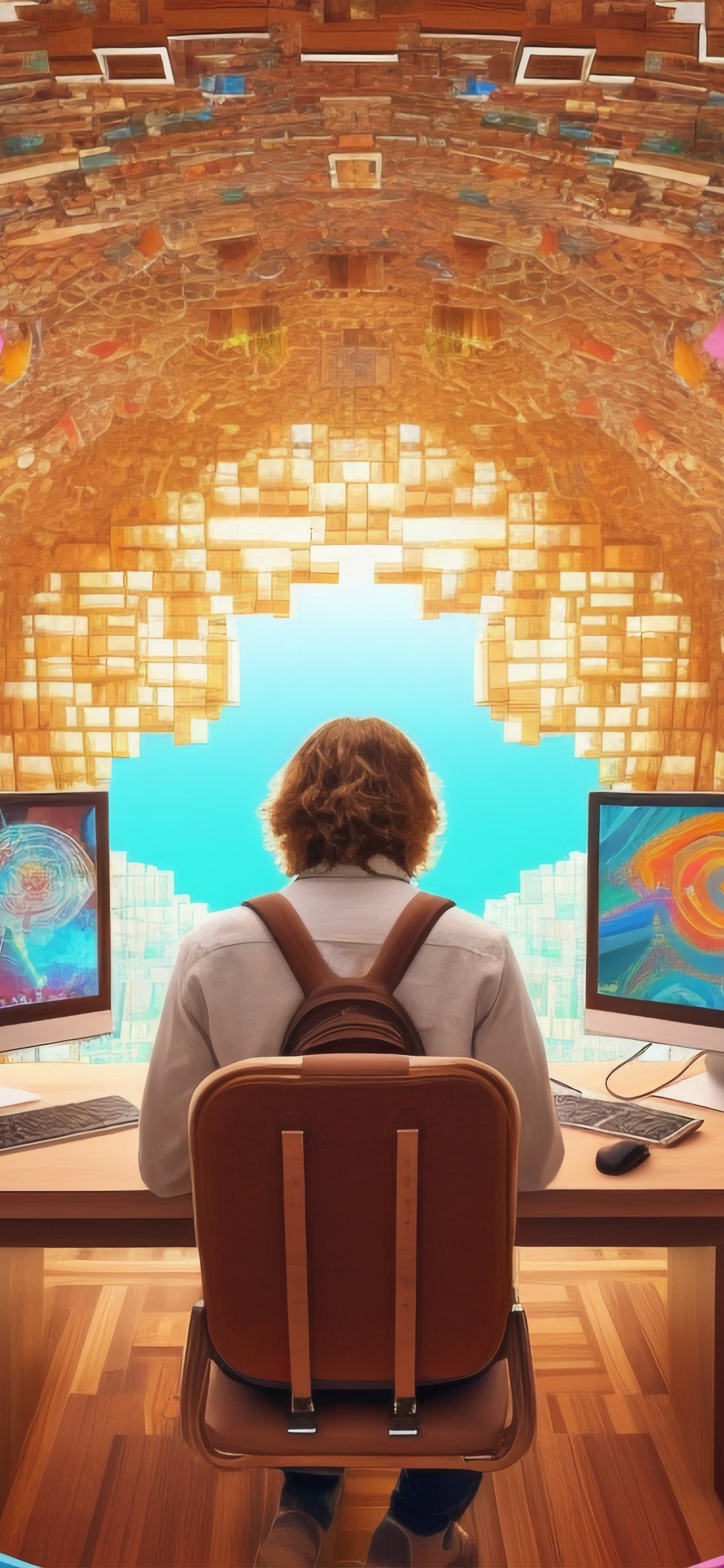 Creative workspace - Wallpapers for iPhone 13 Pro Max/12 Pro Max/14 Plus in 1284x2778 resolution
