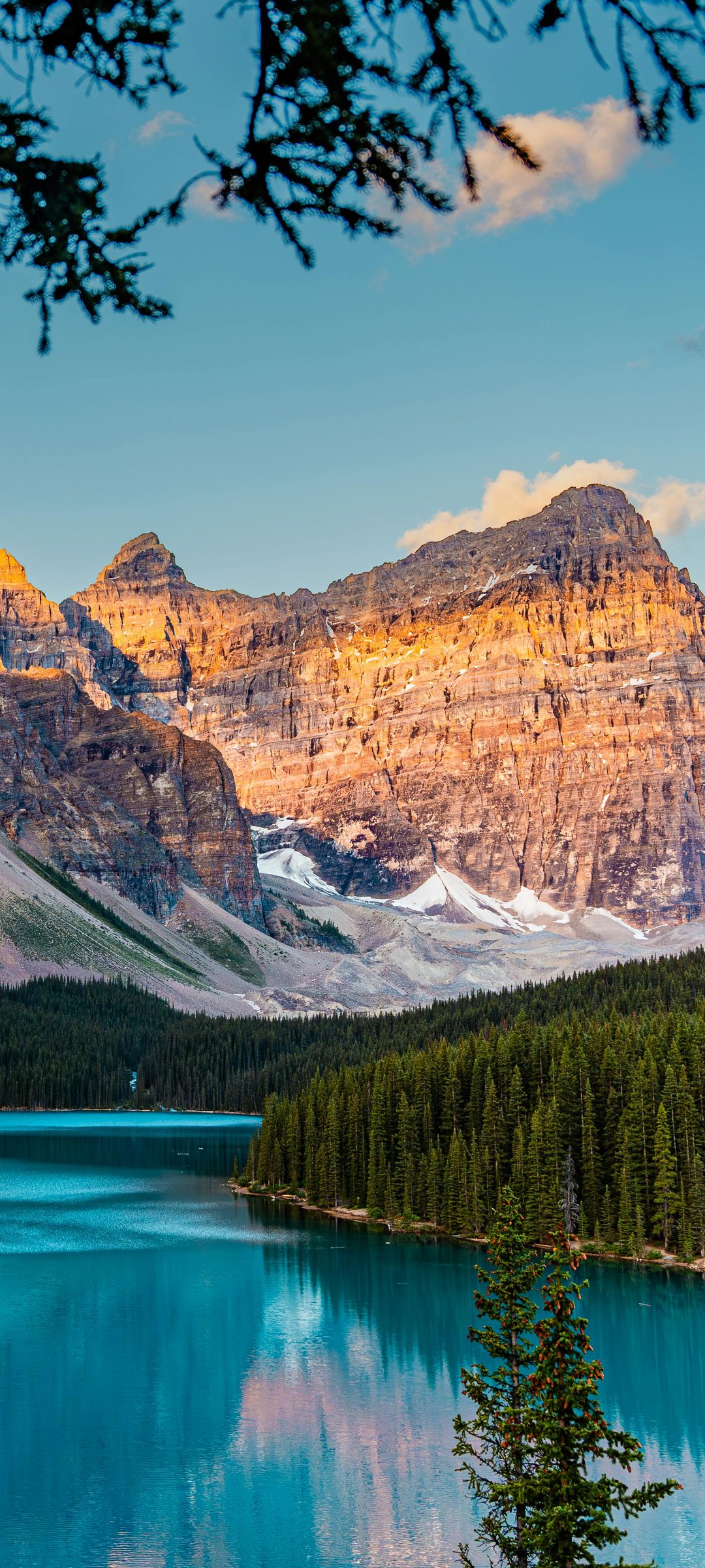 Lake Louise in Canada - Wallpapers for Samsung Galaxy M55, POCO M4/X4/X5, Xiaomi Redmi 12/13/Note 13/Note 14/Note 14S in 1080x2400 resolution