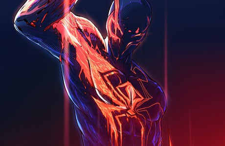 Stunning Spider-Man Illustration with Vibrant Colors