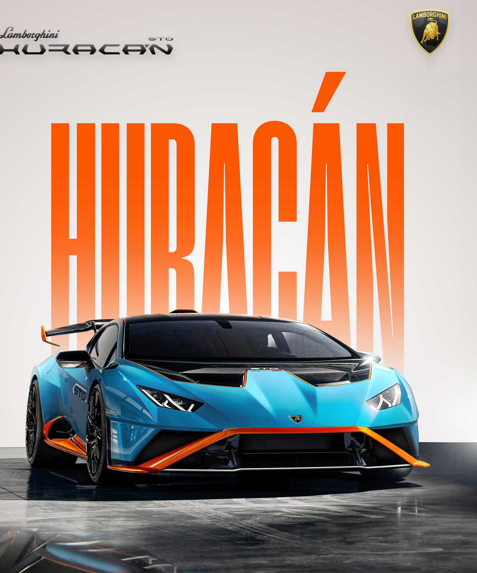 Lamborghini Huracán STO front view - Wallpapers for Samsung Galaxy Z Fold4/Z Fold5/Z Fold6 in 1812x2176 resolution