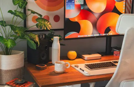 WSXGA+ wallpapers (1680x1050): workspace, desk, pC, monitor