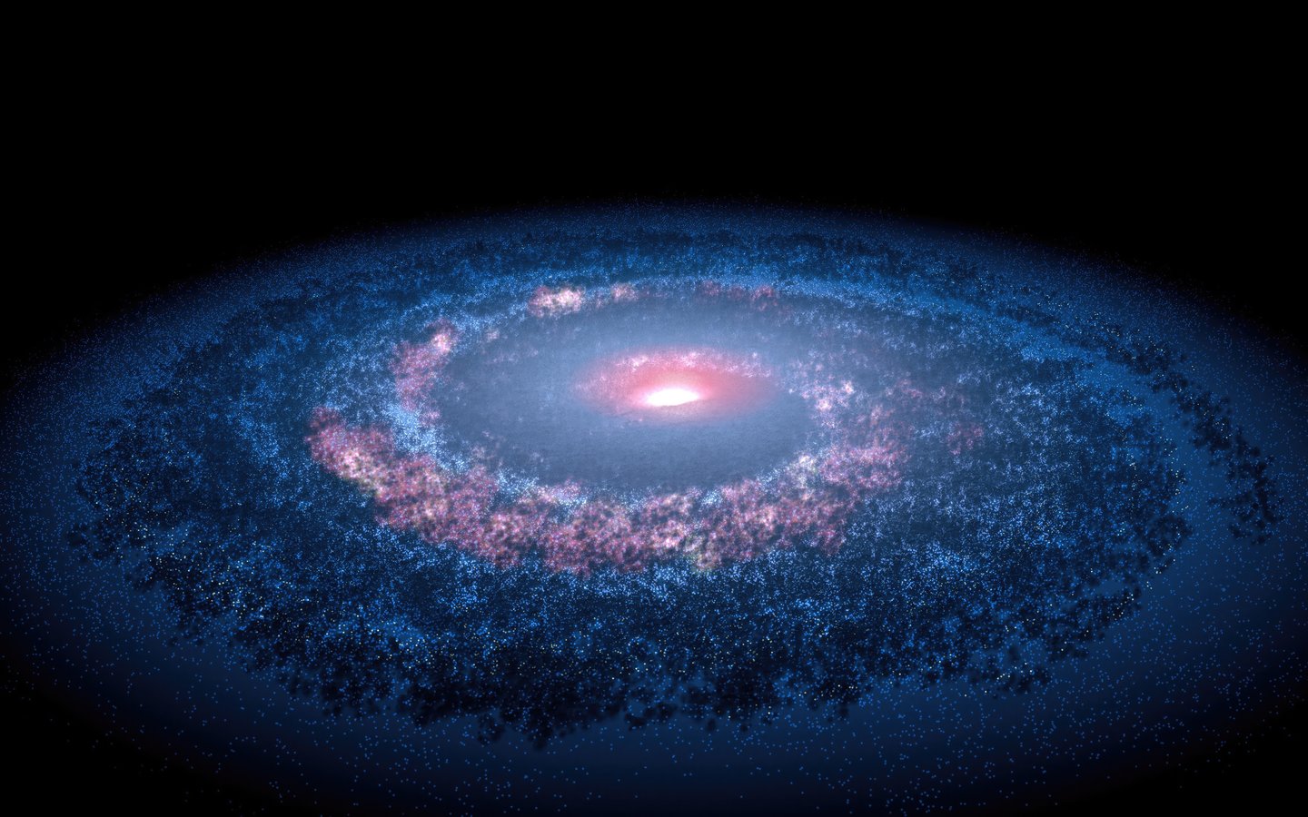 Large spiral galaxy - WSXGA wallpapers in 1440x900 resolution