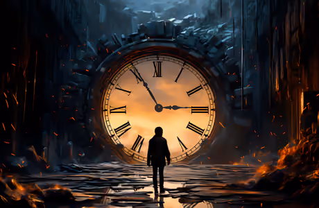 Fantasy wallpapers: watch, portal, character, cave