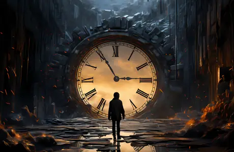 WSXGA+ wallpapers (1680x1050): watch, portal, character, cave
